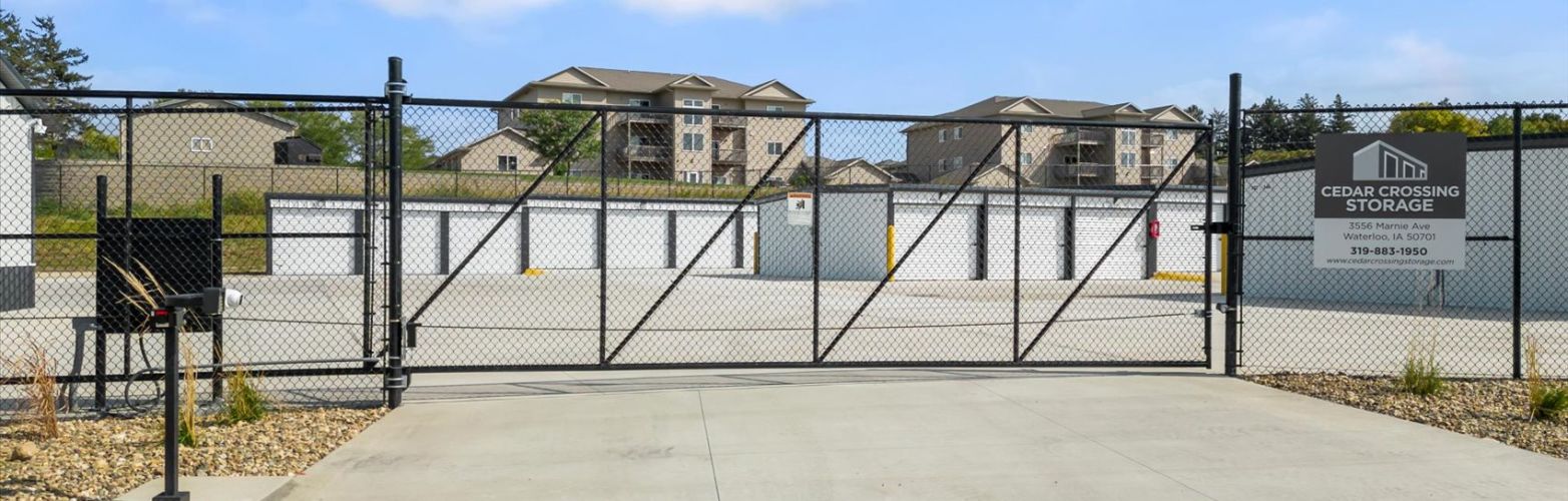 Exterior view of the Cedar Crossing Storage facility