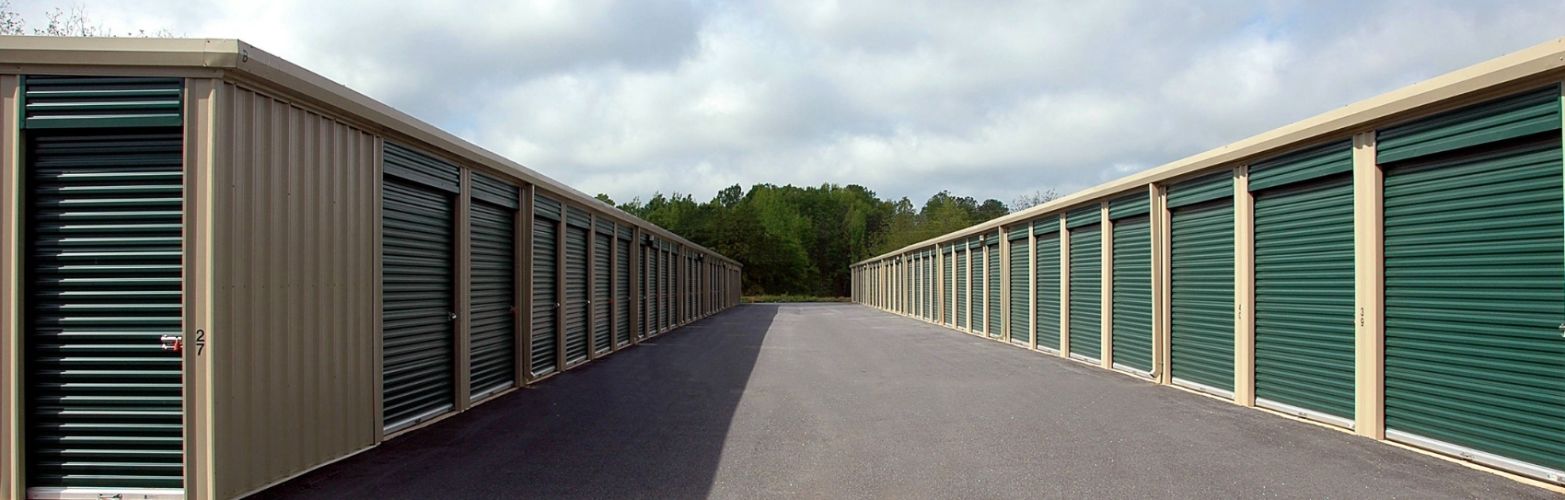 Exterior view of the Highland Storage facility