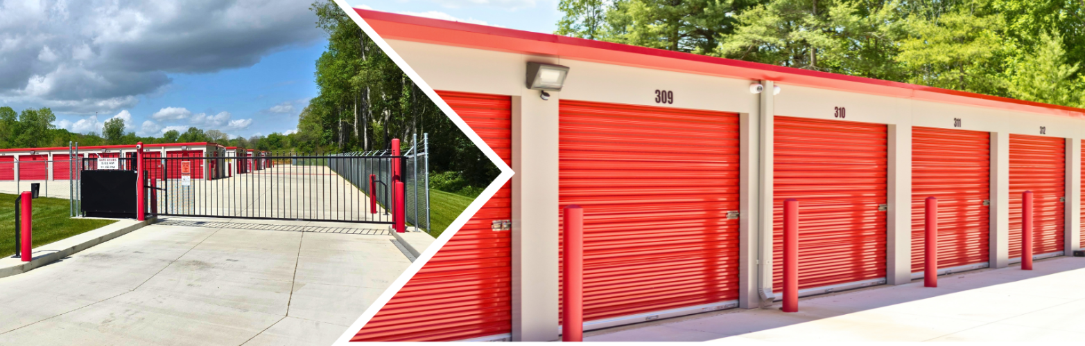 Exterior view of the StorageRed facility