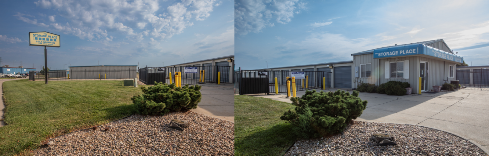 Exterior view of the Storage Place facility