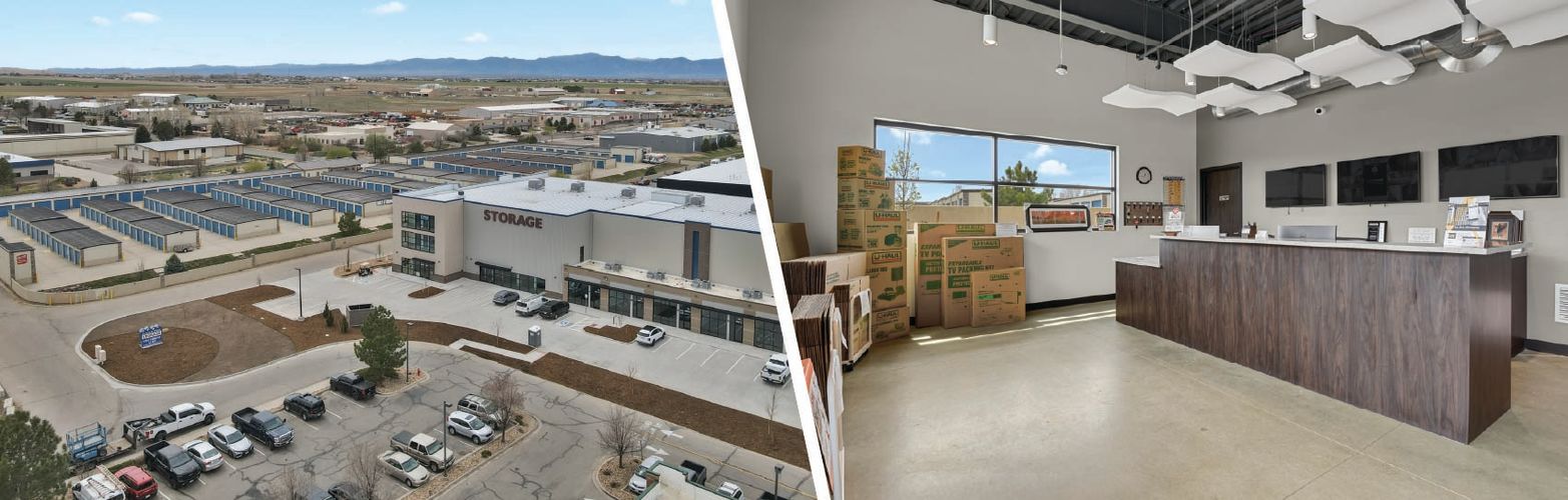 Exterior view of the Glacier Park Storage facility