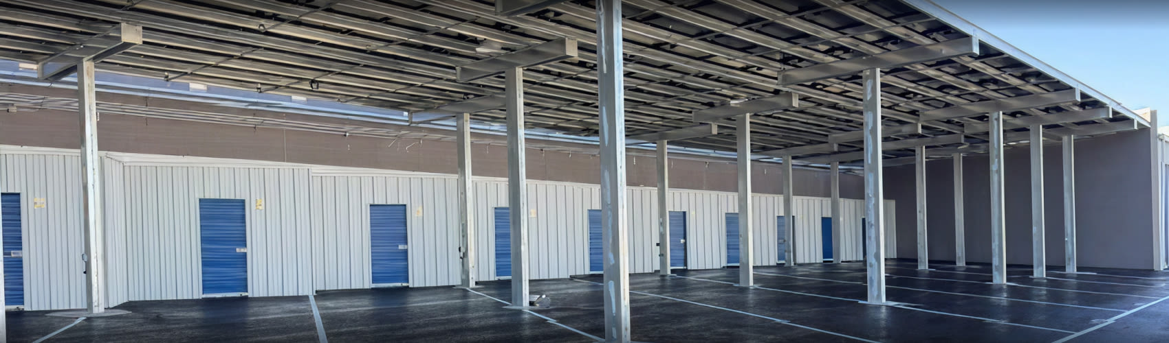 Exterior view of the Best Storage facility