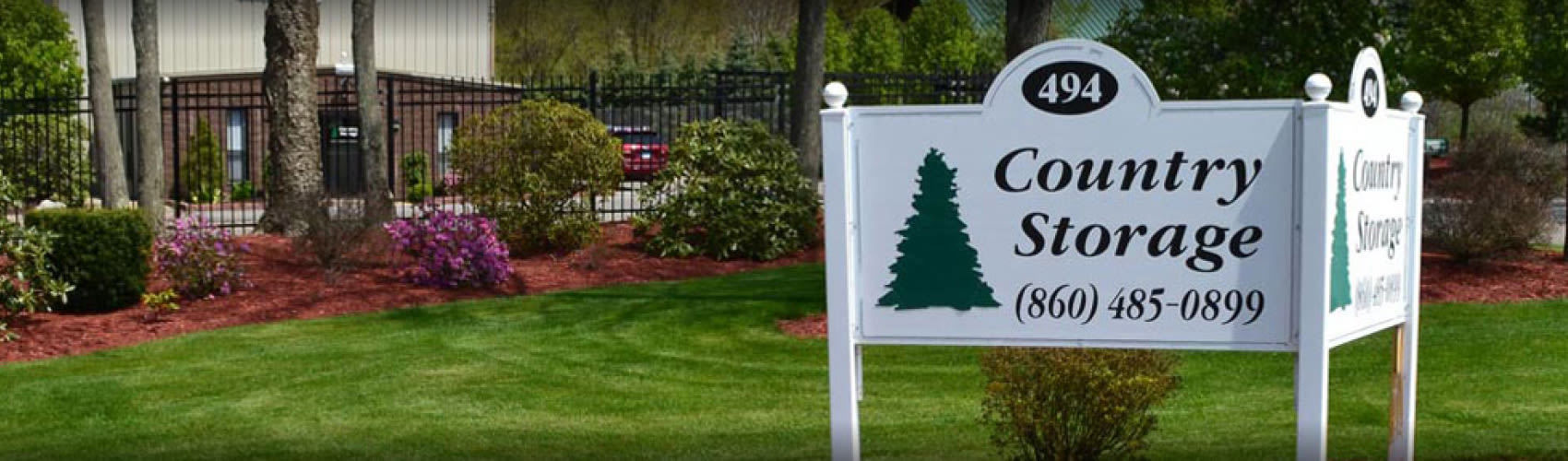 Exterior view of the Country Storage LLC facility