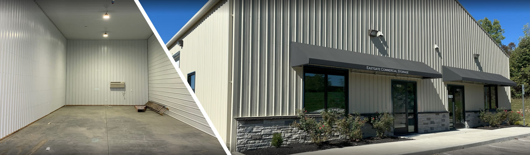 Exterior view of the Eastgate Commercial Park LLC facility