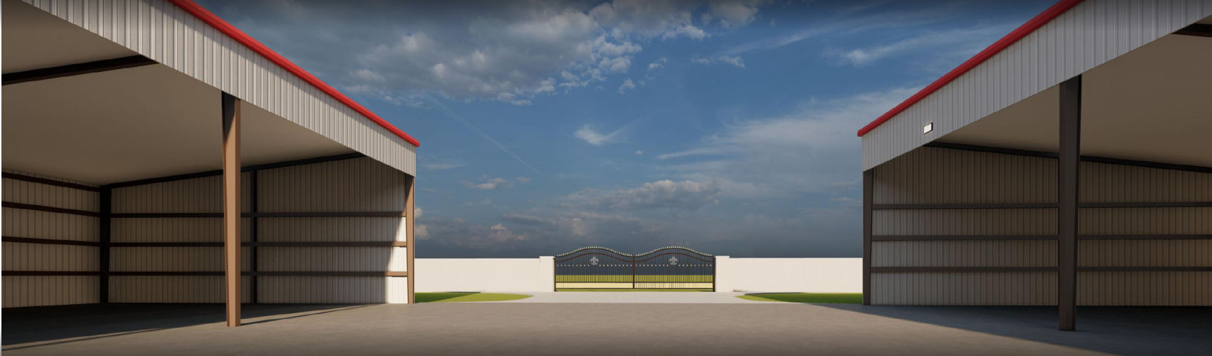 Exterior view of the Gregg Orr Marine & RV Storage facility