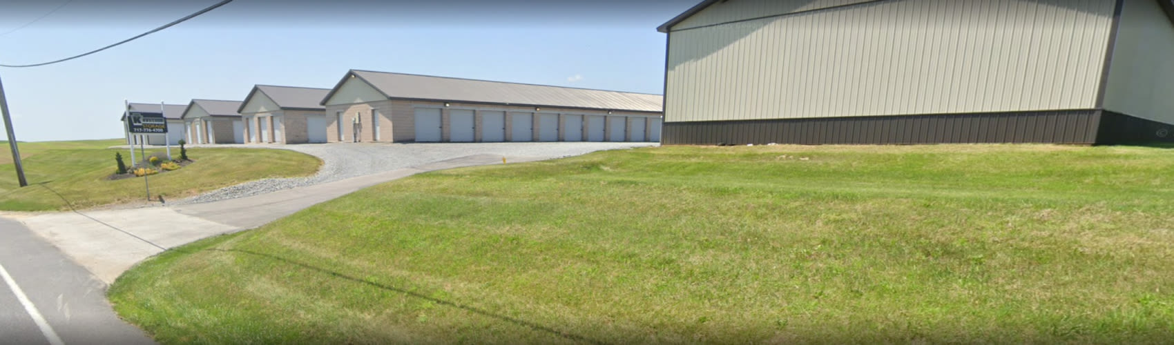 Exterior view of the Keystone Storage facility