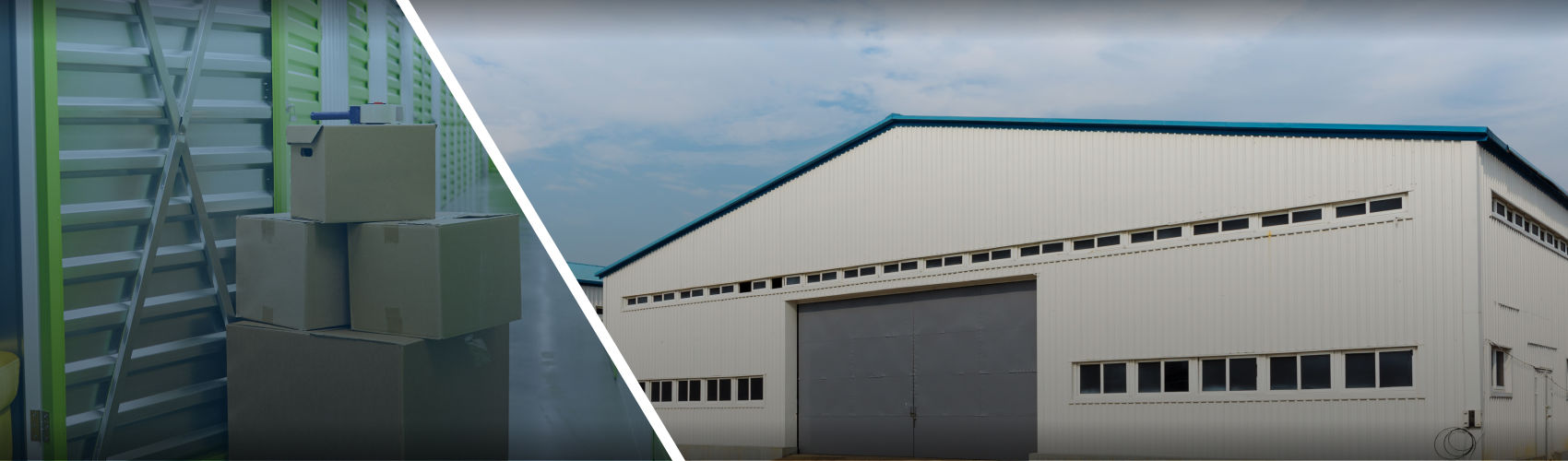 Exterior view of the PackUp Portable Storage facility