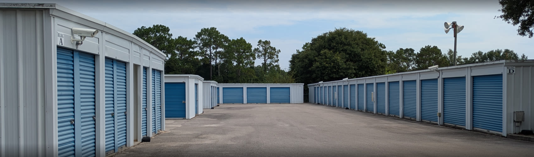 Exterior view of the Southside Storage Tallahassee facility