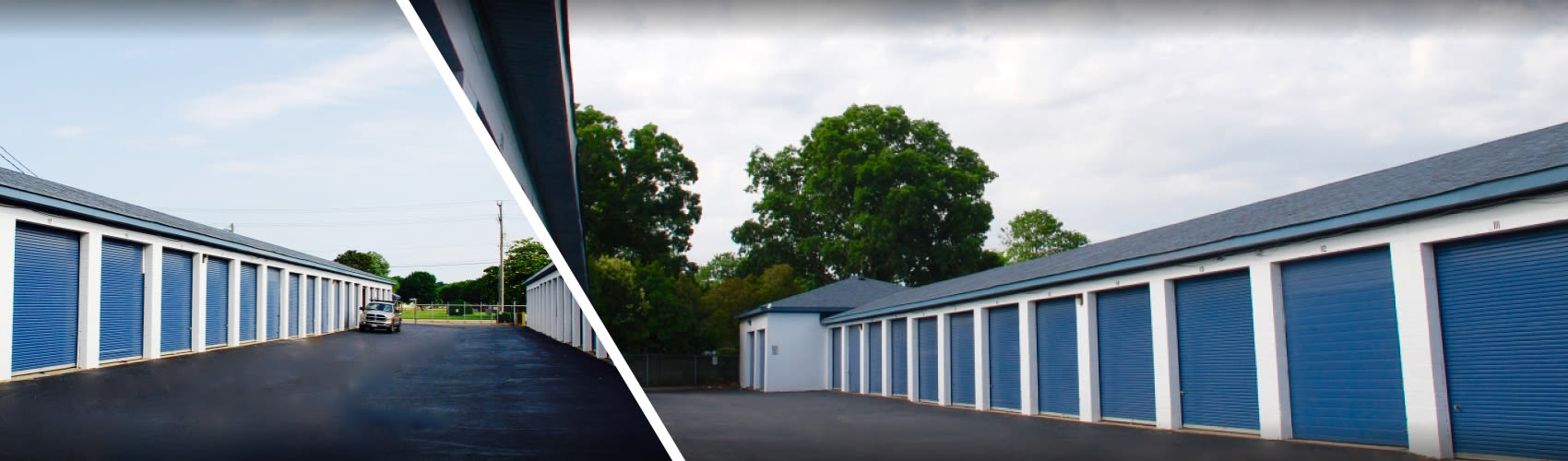 Exterior view of the StorAway facility