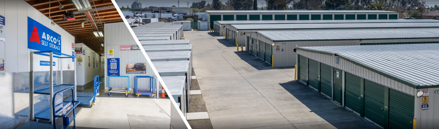 Exterior view of the Storage3 facility