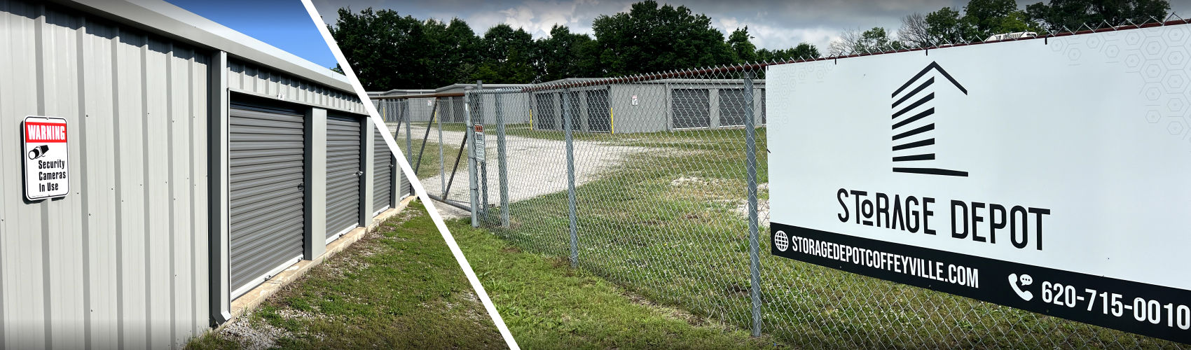 Exterior view of the Storage Depot facility