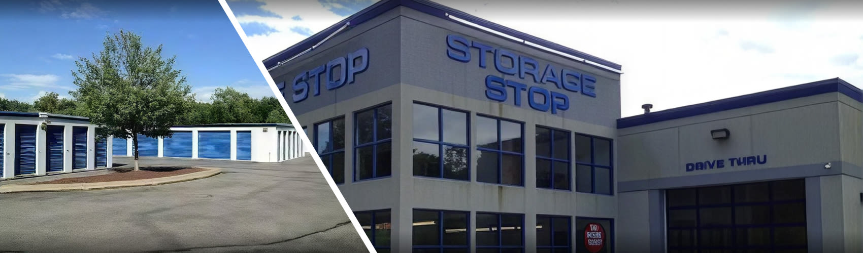 Exterior view of the Storage Stop facility