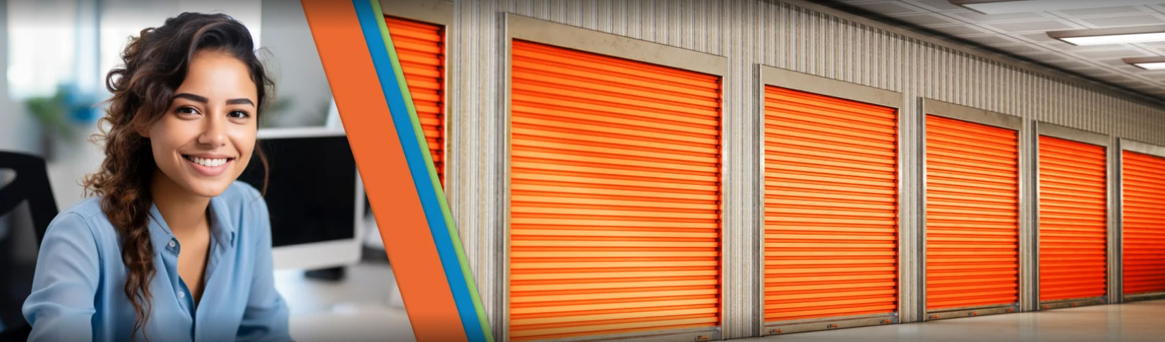 Exterior view of the United Spaces Storage facility