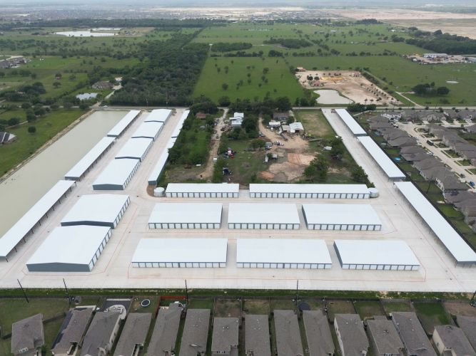 Exterior view of the Katy Hockley Storage facility