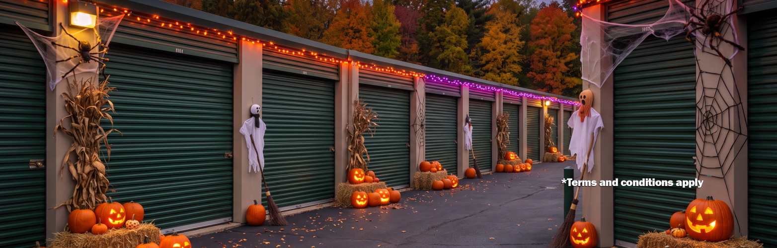 Exterior view of the Lockaway Storage facility