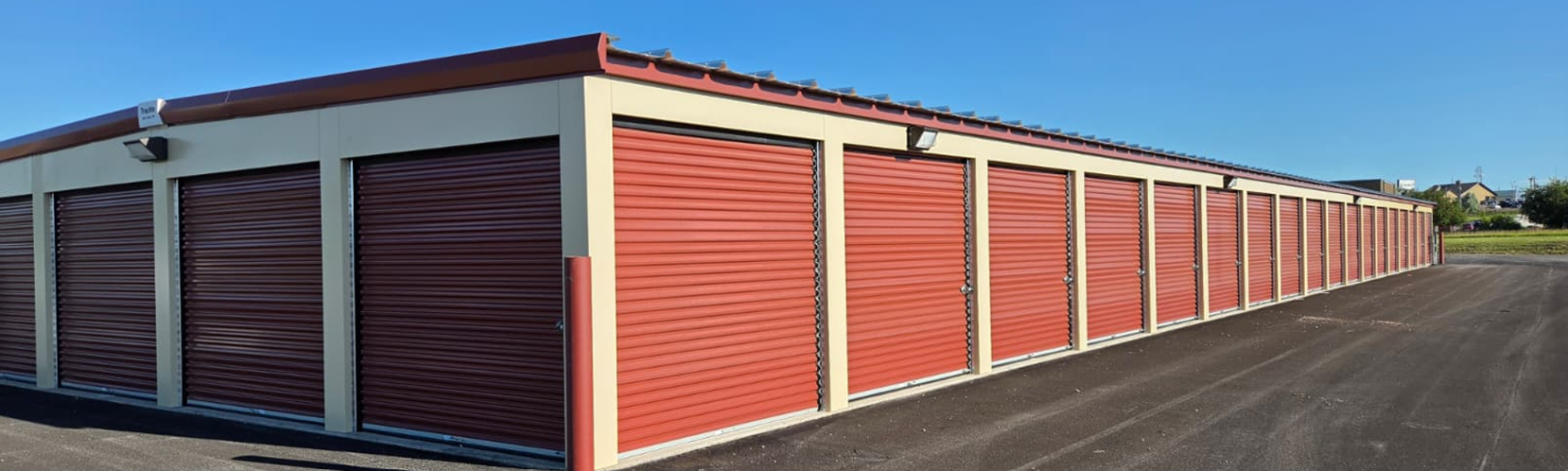 Exterior view of the Wise Storage facility