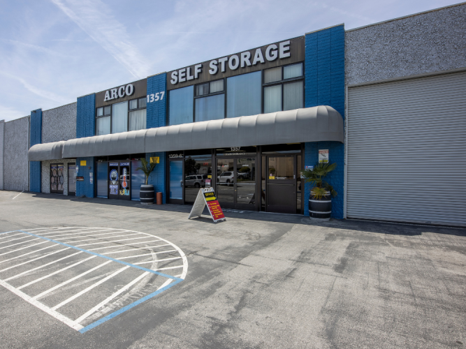 Exterior view of the Arcos Storage facility