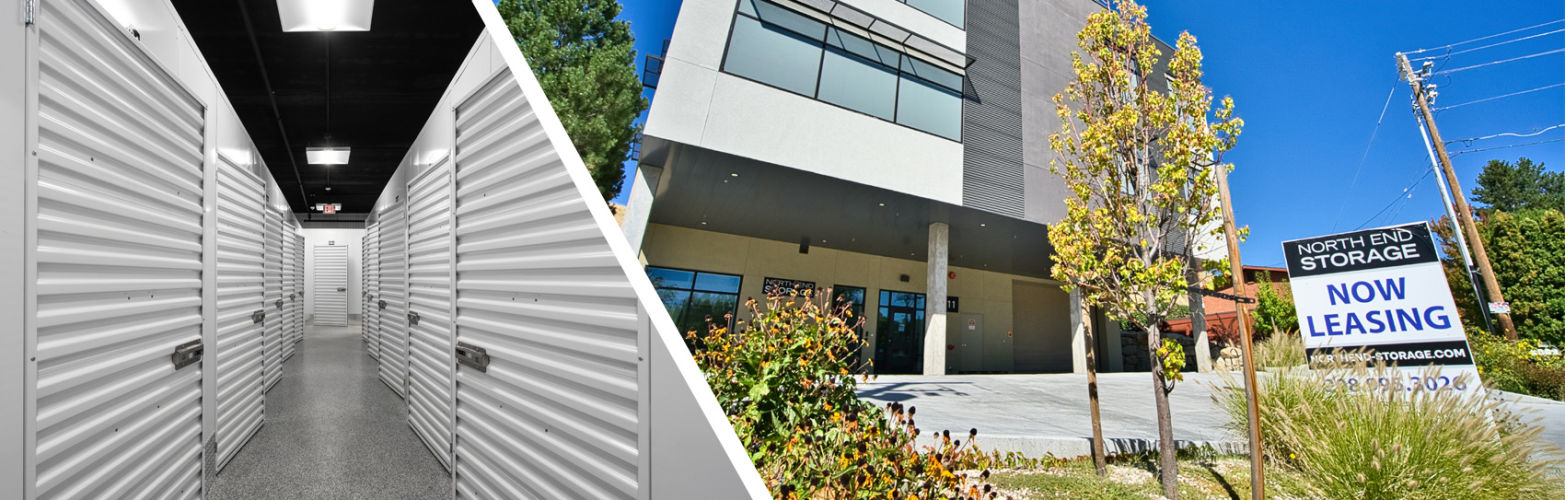 Exterior view of the North End Storage facility