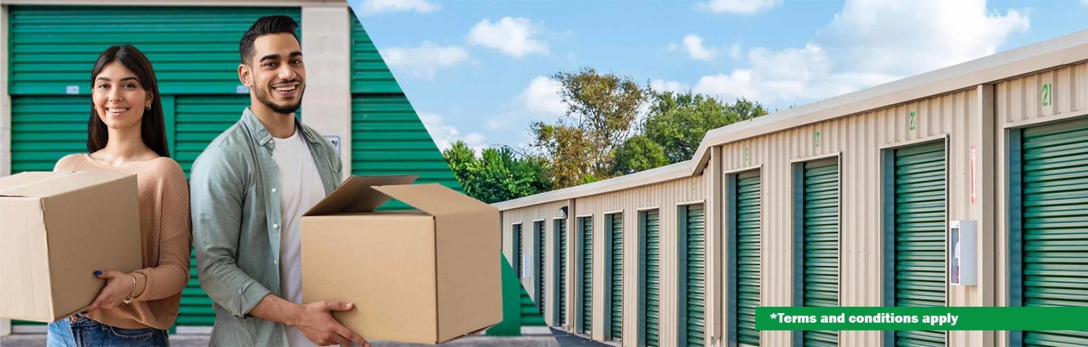 Exterior view of the Lockaway Storage facility