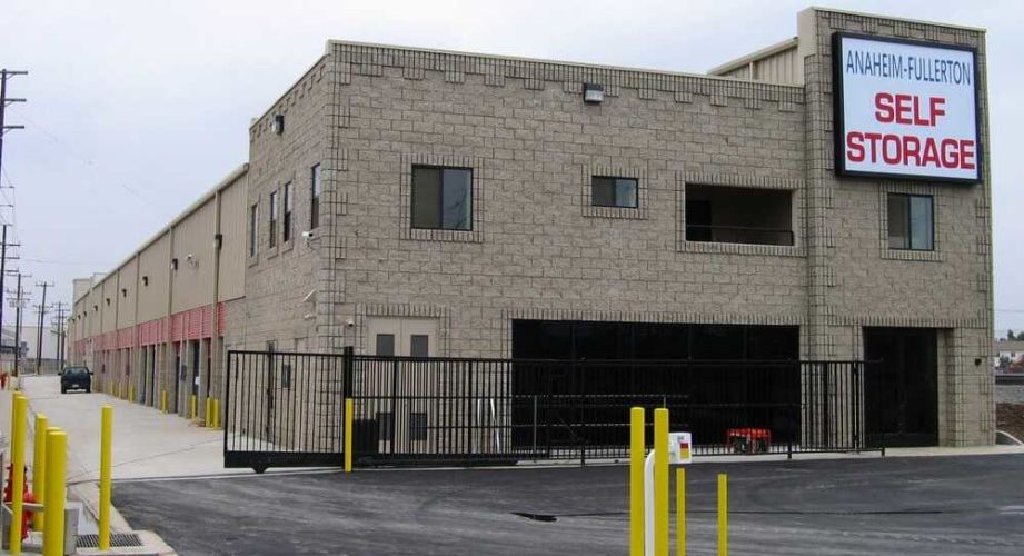 Exterior view of the Anaheim Fullerton Storage facility