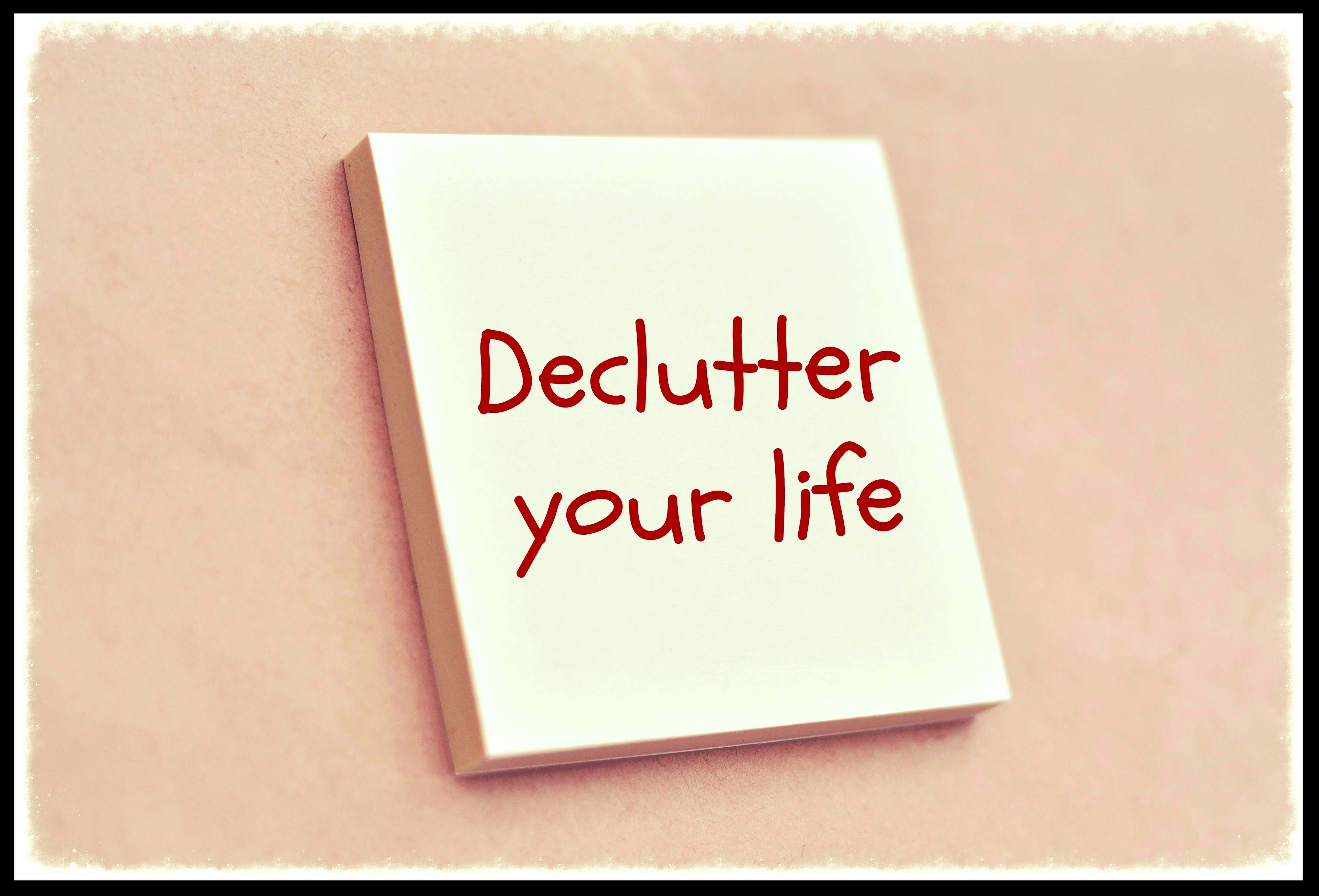 Decluttering: Store Or Keep?