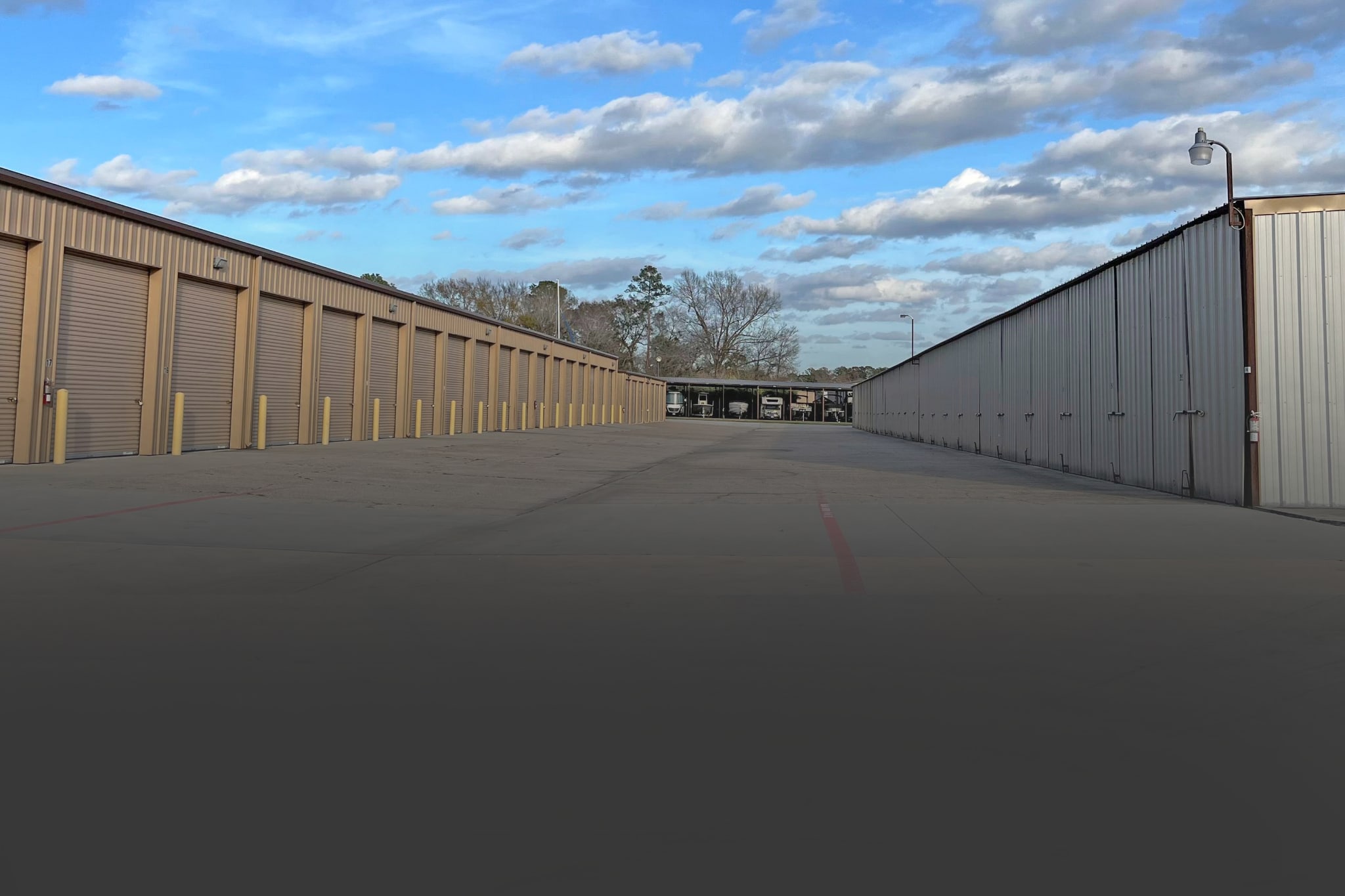 Enclosed RV Storage