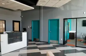 Aerial view of storage units at self storage rental facility UAT - storEDGE - Chula Vista - Facility, 19375 US Hwy 69N, Chula Vista, CA, 91915