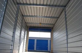 Inside a unit looking out at Fortress Secure Mini Storage at 2175 Willow Road, Arroyo Grande, CA