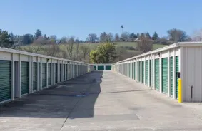 Hallway image of storage units at self storage property Empire Mini Storage, 6320 Forestville St, Forestville, CA, 95436