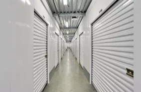Interior storage units inside climate controlled