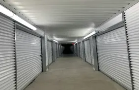 The image shows a hallway