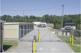 Front Gate to First Flight Self Storage