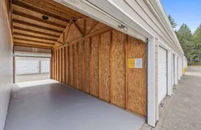 Hallway image of storage units at self storage property Secure Storage, 9520 Kimmie Street SW, Olympia, WA, 98512