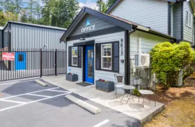 Office Entrance at Glacier West Self Storage at 9615 Burnham Dr, Gig Harbor, WA 98332