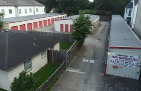 Front Gate Entrance to Storage Facility
