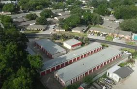 Drone Shot Of Campbell Storage Facility