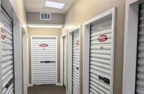 Hallway image of storage units at self storage property Rocket Self Storage, 4920 70th St, San Diego, CA, 92115