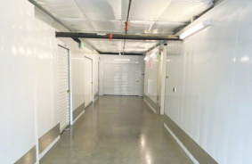 Hallway image of storage units at self storage property Crocker's Lockers Self Storage, 1518 S Ortigalita Rd, Los Banos, CA, 93635