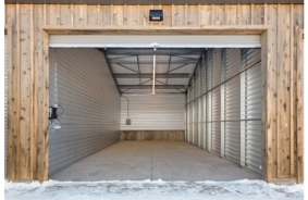Aerial view of storage units at self storage rental facility Snowmass Self Storage, 26870 Highway 82, Snowmass, CO, 81654
