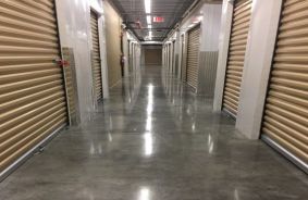Hallway image of storage units at self storage property Mallory Station Storage, 309 Mallory Station Rd, Franklin, TN, 37067