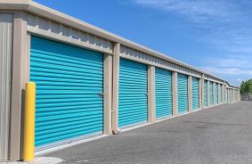Hallway image of storage units at self storage property AAA Storage, 1375 N Last Chance Gulch, Helena, MT, 59601