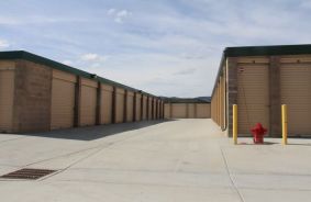 Hallway image of storage units at self storage property Silver Creek Storage, 6400 Silver Creek Dr, Park City, UT, 84098