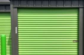 Hallway image of storage units at self storage property WiseSpace Storage, 7455 W Swift Ln, Boise, ID, 83704