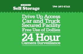 Other Storage Units Image at self storage property Adobe Self Storage, 5122 Adobe Rd., Twentynine Palms, CA, 92277