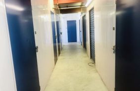 Hallway image of storage units at self storage property Allsafe Self-Storage Hayward, 15 Cannery Ct, Hayward, CA, 94544