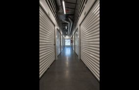 Hallway image of storage units at self storage property Storage Station, 101 E Reata Rd, Richland, WA, 99338