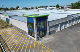 Aerial photo of self storage facility in St. Peters MO