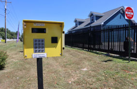 Image of Secure Access Keypad & Fence at Dolsontown Road Self Storage