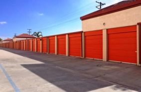 Hallway image of storage units at self storage property A-1 Self Storage, 1415 W Commonwealth Ave, Fullerton, CA, 92833