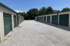 Hallway image of storage units at self storage property Hillsdale Self Storage, 103 Hillsdale Estates Lane, Dixon  Springs, TN, 37057